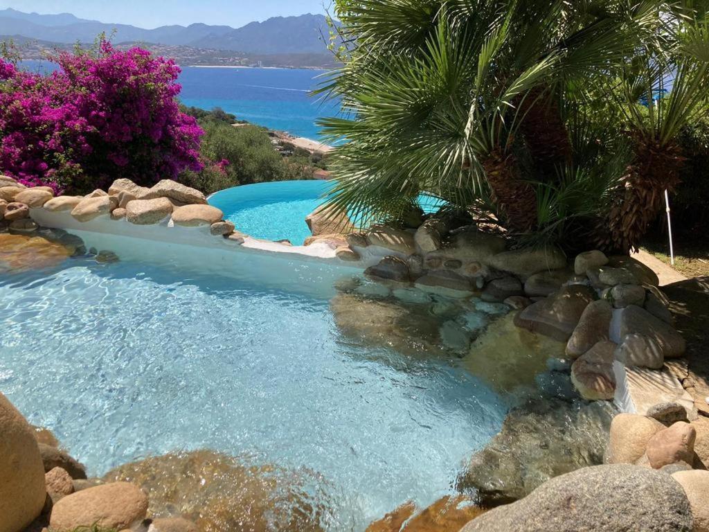 Villas Valinco San Martinu Corse du Sud - vue et proche mer - piscines privées Olmeto  Exterior foto