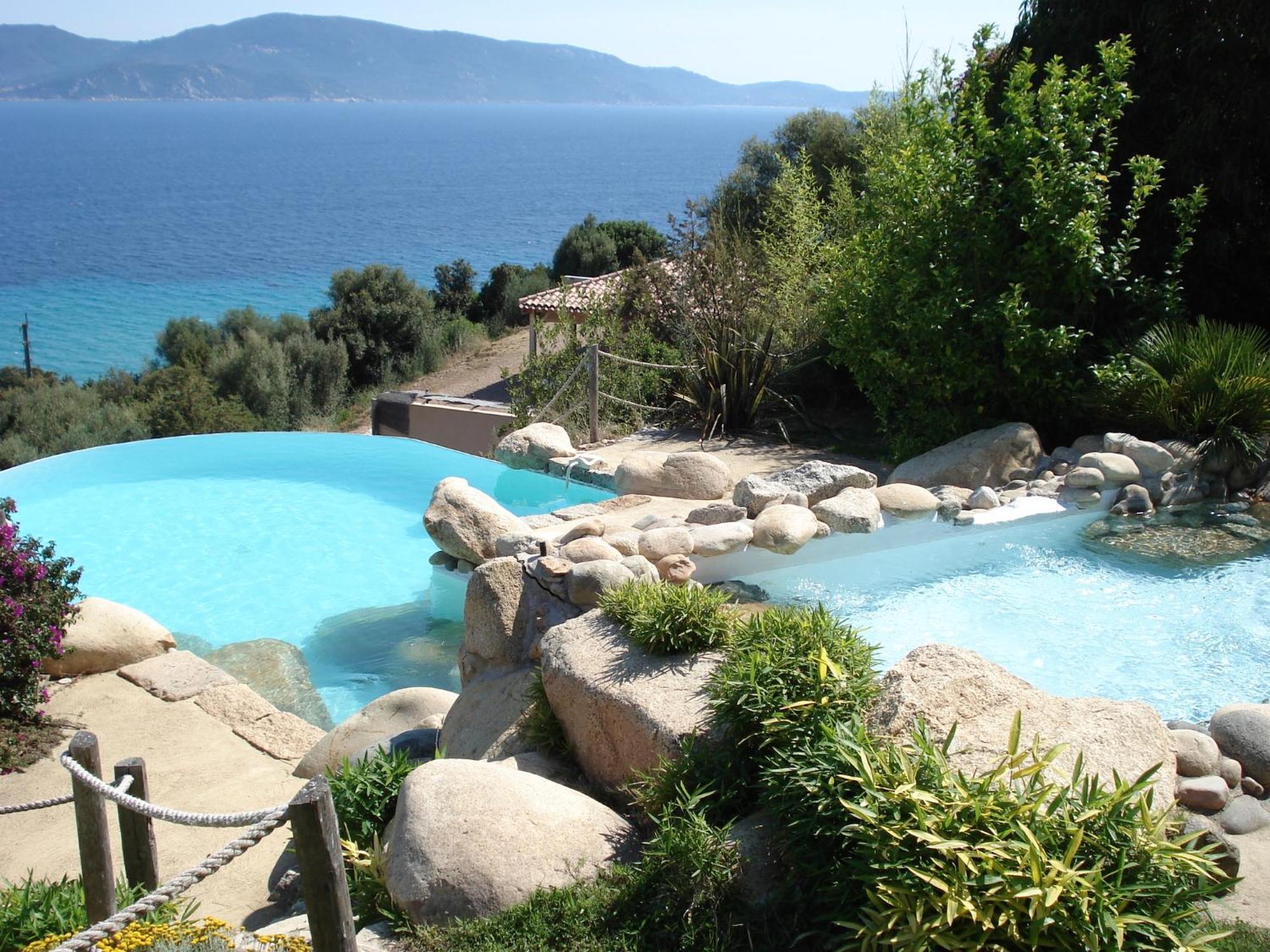 Villas Valinco San Martinu Corse du Sud - vue et proche mer - piscines privées Olmeto  Exterior foto
