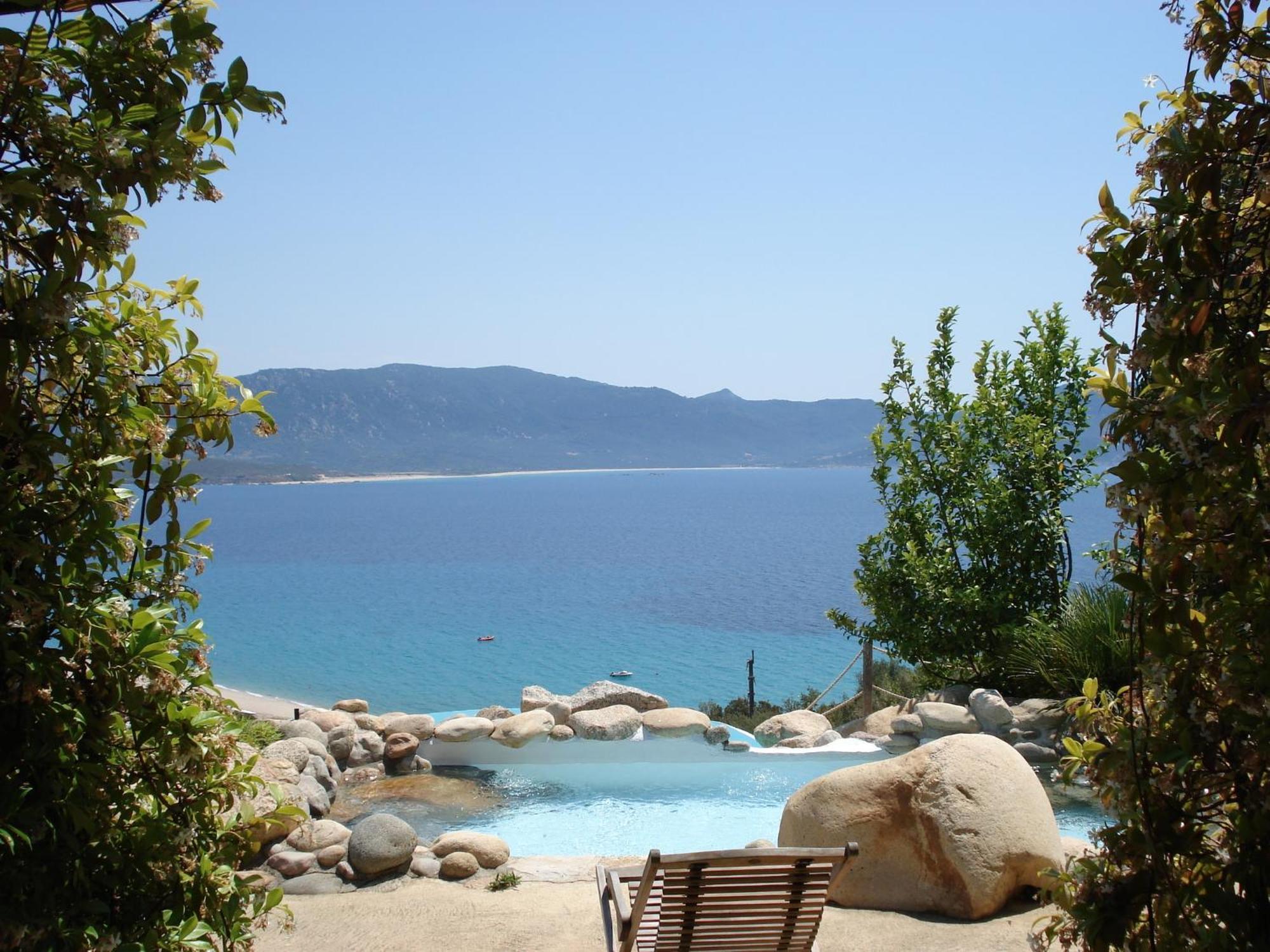 Villas Valinco San Martinu Corse du Sud - vue et proche mer - piscines privées Olmeto  Habitación foto
